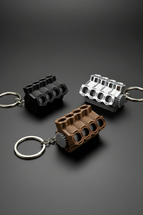 V8 Fidget Keychain