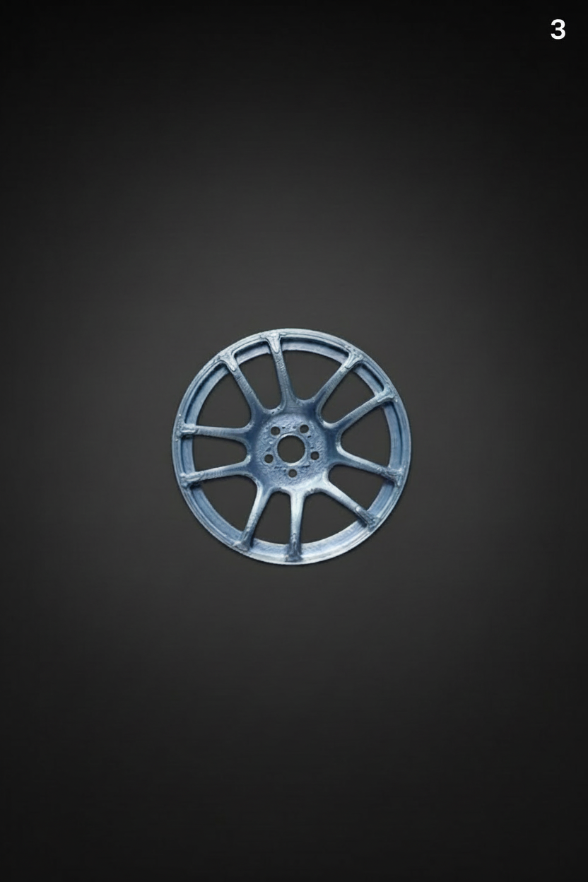 Wheel Keychain
