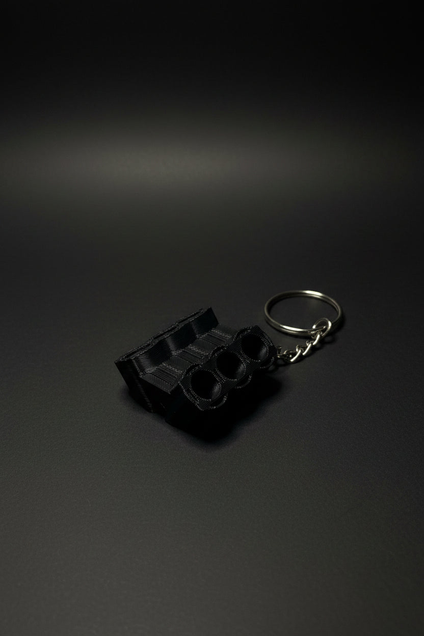 V6 Fidget Keychain