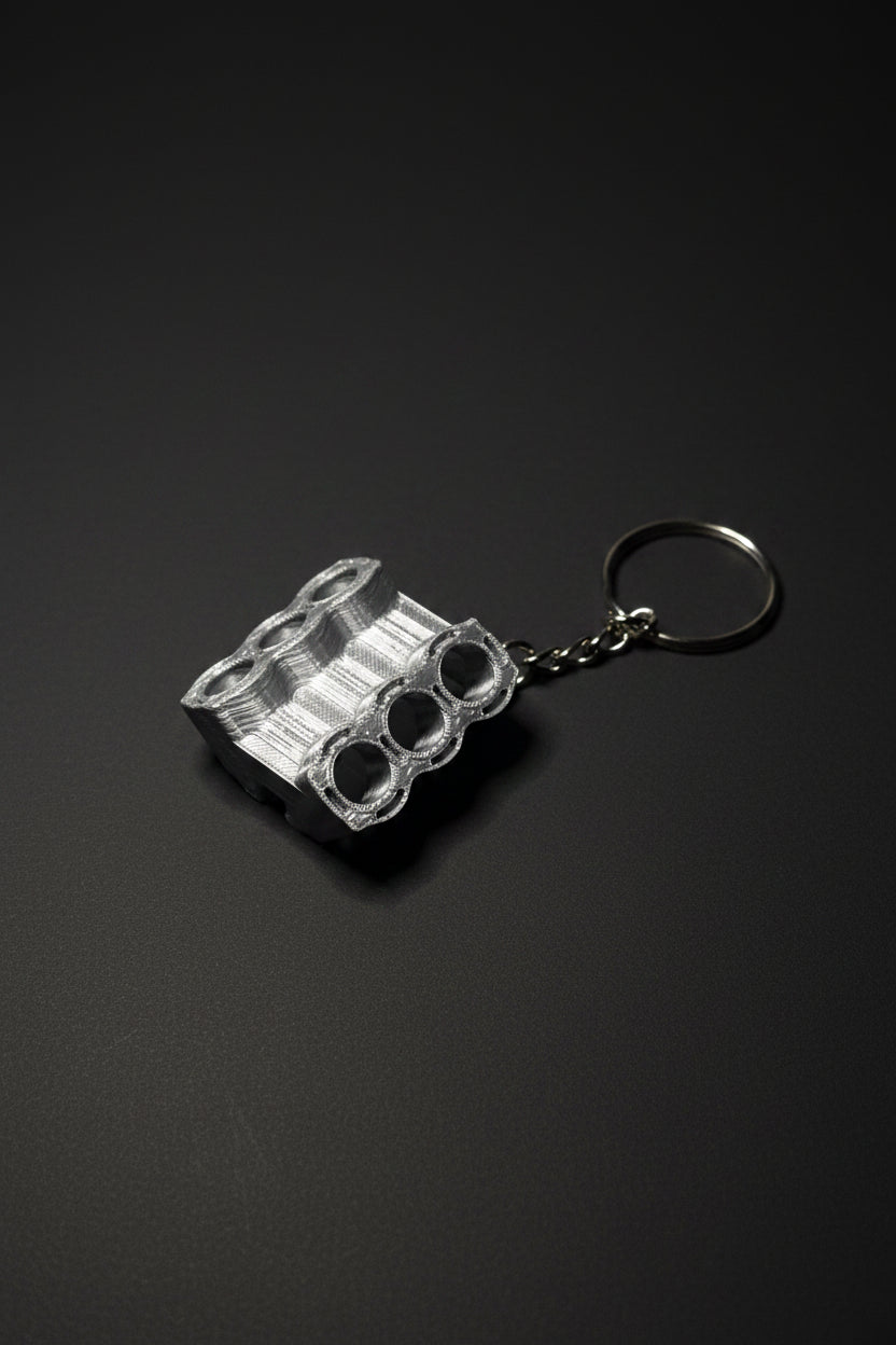 V6 Fidget Keychain
