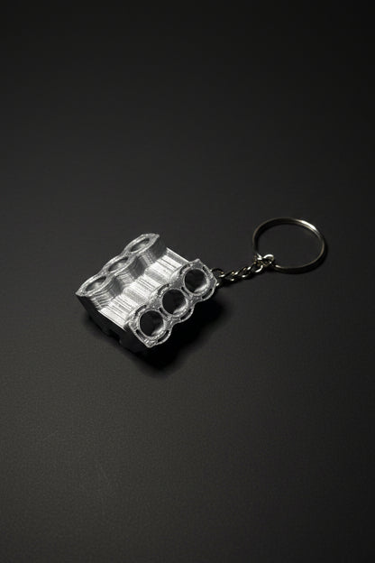 V6 Fidget Keychain