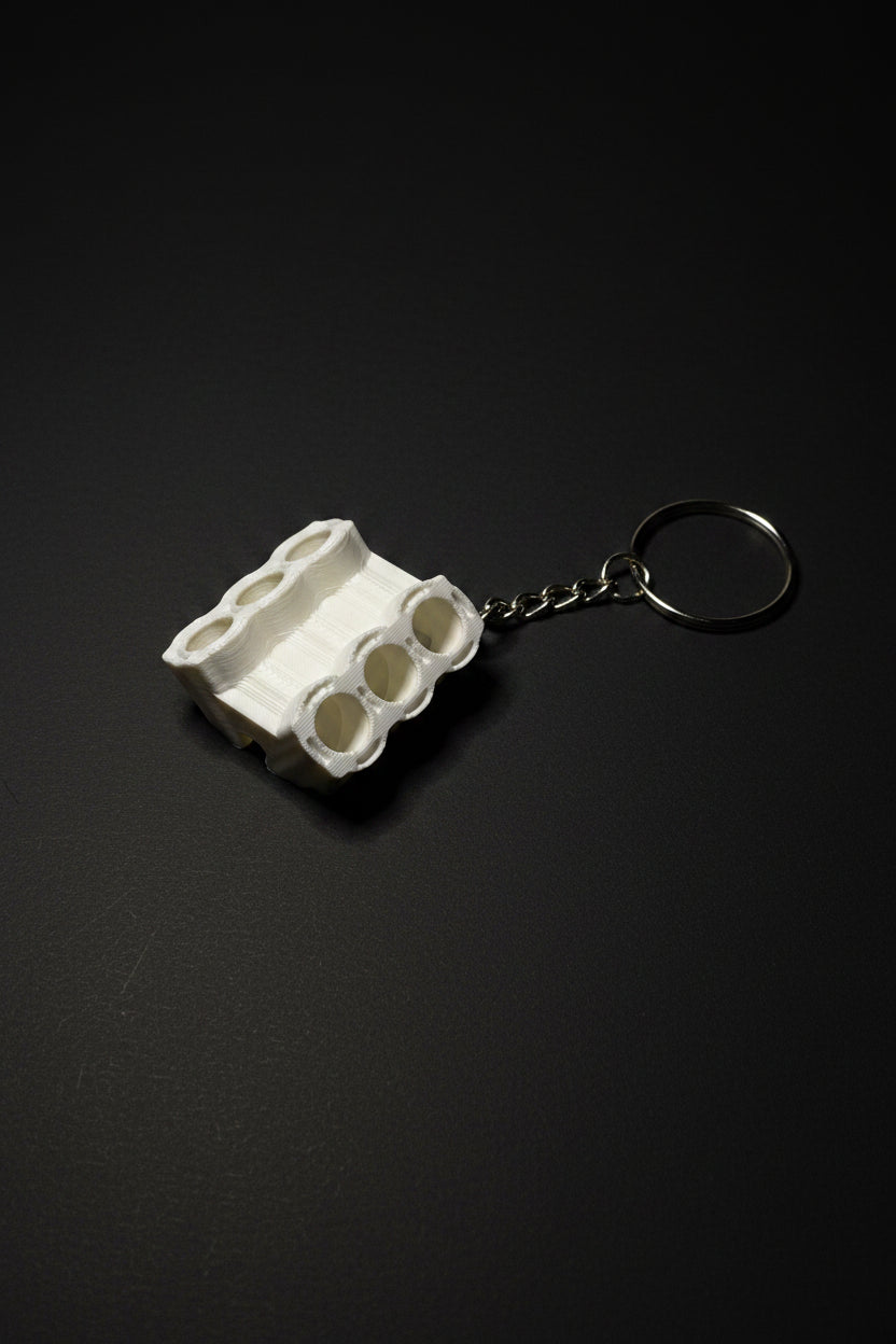 V6 Fidget Keychain