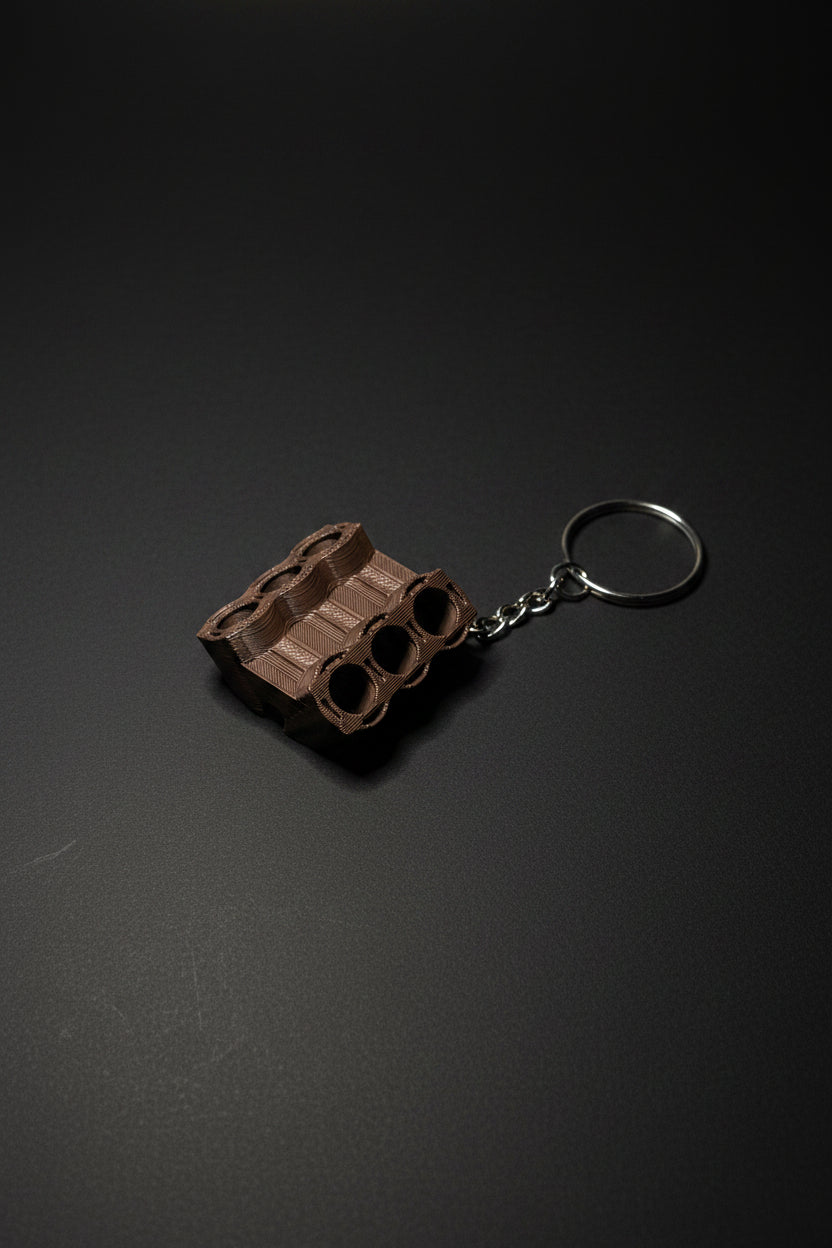 V6 Fidget Keychain