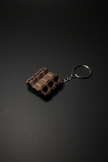 V6 Fidget Keychain