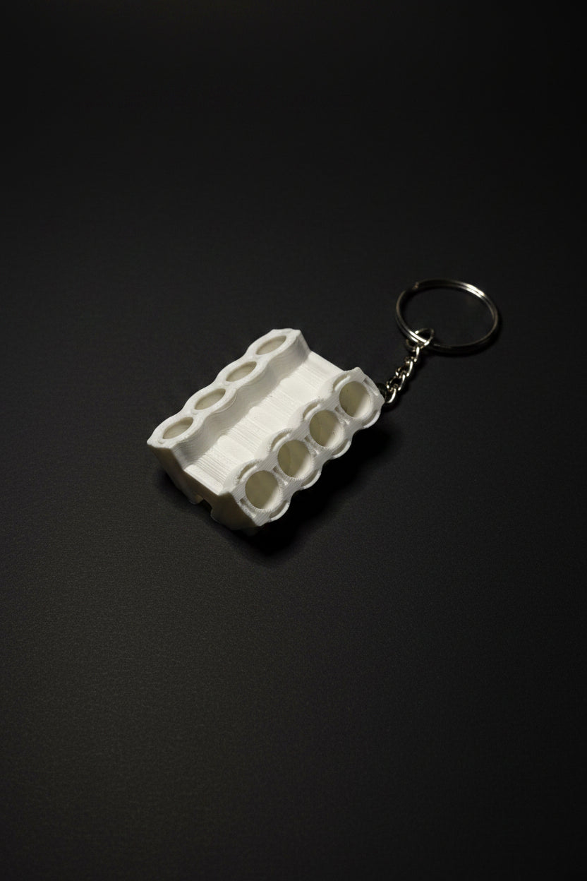 V8 Fidget Keychain