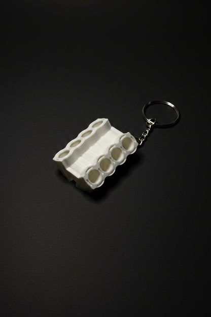 V8 Fidget Keychain