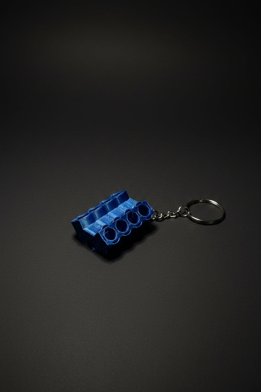 V8 Fidget Keychain