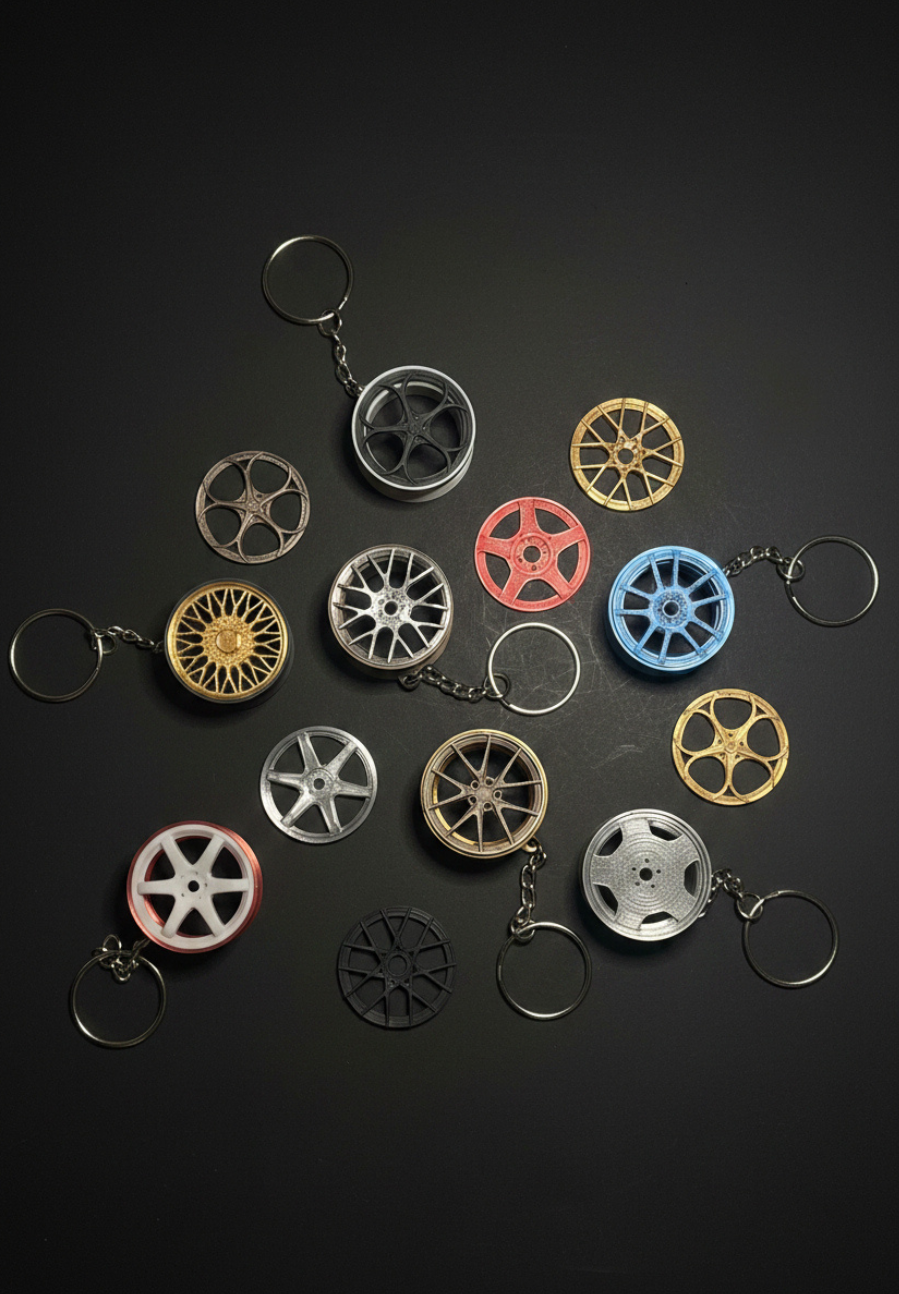 Wheel Keychain